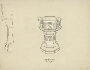 In The Style Of Thomas Fisher - Pen & Ink Drawing - Southfleet Church Kent - Picture 1 of 3