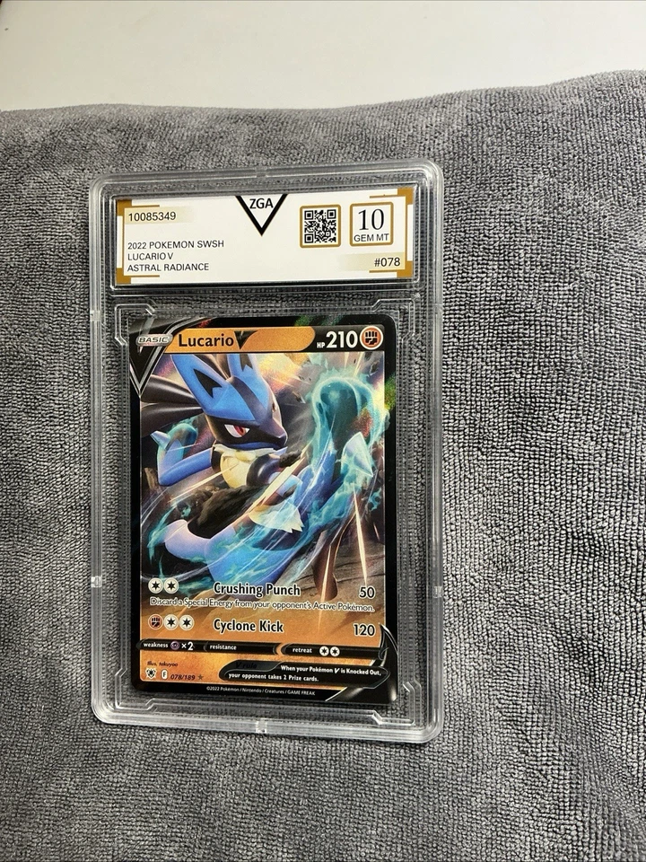 Pokémon TCG Lucario V - Astral Radiance 078/189 Holo Ultra Rare - Image 1 of 1