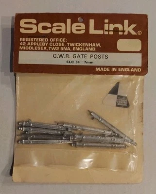 Scale Link G. W. R. Gate Posts SLC 34 - 7mm - NOS - Image 1 of 4