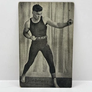 c1920 Dix JACK DEMPSEY *GREAT CONDITION* Boxing Postcard Card Champion Paris - Picture 1 of 5