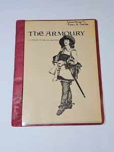 THE ARMOURY FENCING VINTAGE CATALOG OF REPLICA WEAPONS EPEES RAPIERS SWORDS - Picture 1 of 4
