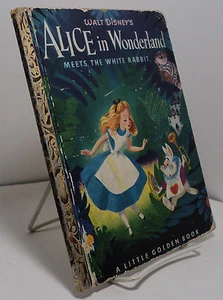 Walt Disney's Alice in Wonderland Meets the White Rabbit - Little Golden Book - Picture 1 of 1