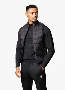 Gym King Heat Sealed Tech Gilet - BLACK