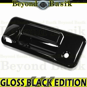 For 2014-17 2018 2019 2020 2021 TOYOTA TUNDRA GLOSS BLACK Tailgate Handle COVER - Picture 1 of 2