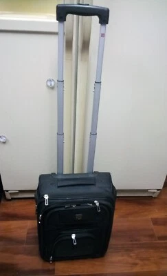 Ful Rolling Luggage Small Suitcase Bag 20" - Black With Handle Multi Layer- USED - Image 1 of 4