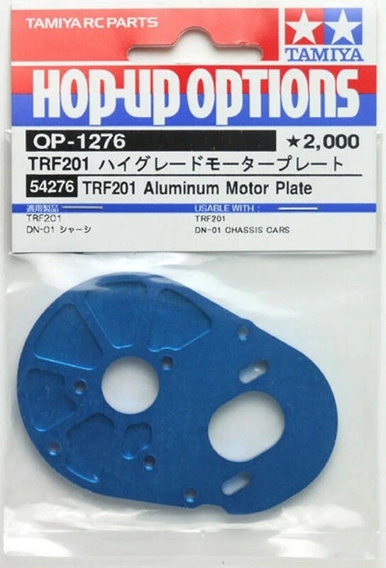 Placa de motor de aluminio Tamiya 54276 para chasis TRF201/DN01 RC Buggy piezas OP1276 Foto 1 de 1