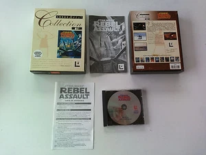 Star wars rebel assault 1 LUCASARTS PC FR Big Box carton FR - Foto 1 di 3