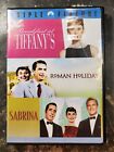 Breakfast at Tiffany's & Roman Holiday & Sabrina (Triple Feature, DVD, 2007)
