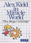 Alex Kidd in Miracle World - Videogioco d'azione software di sistema master in scatola