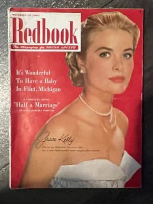 Redbook Magazine Vintage November 1954 (Grace Kelly) - Image 1 of 2