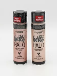 Wet n Wild Hello HALO Highlighter Halo #300 Gourgeous & #304A Halo Goodbye - Picture 1 of 7