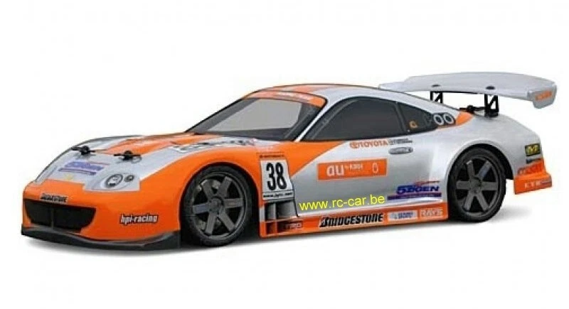 HPI7616 Toyota Supra  GT Karosserie 140mm Micro RS4 1/18 Body klar - Bild 1 von 2