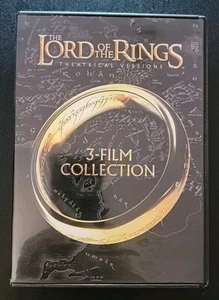 Lord Of The Rings 3-Film Collection DVD 3-DISC Set Trilogy Used - Picture 1 of 8