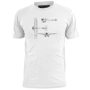 Camiseta Vickers Monoplano Primera Guerra Mundial Plano de Combate - Imagen 1 de 2