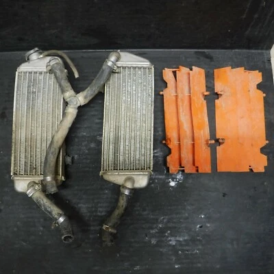 KTM 250SXF 2006 OEM radiadores relleno no izquierdo derecho protectores 250 SXF SX-F 06 Foto 1 de 4