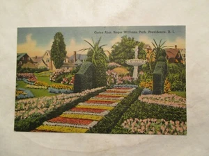 Rhode Island Postkarte Tore Ajar Roger Williams Park Providence RI - Bild 1 von 2