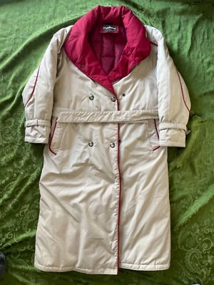 Vintage Cyclone Goose Down Blend Filled Long Winter Coat Size 12 Vintage - Image 1 of 4