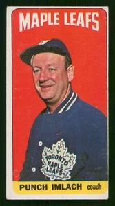 Punch Imlach (entrenador) 1964-65 Topps Tallboys 64-65 Nº 45 VGEX 74069 - Imagen 1 de 2