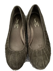 skechers leather flats