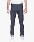 Unbranded UB401 Tight Fit Mens Jeans - 14.5oz Indigo Selvedge