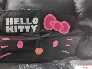 Hello Kitty Large Shoulder Canvas High Capacity Travel Storage Case Shopping Bag - Picture 1 of 5