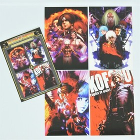 NEOGEO - POST CARD - King of Fighters Vol.1 (4 pcs Set) A6 SNK Official Ref/292