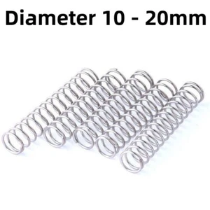 Diameter 10 - 20mm 1.2mm Wire Dia Compression Springs Galvanize Spring Steel - Picture 1 of 14