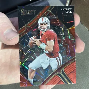 2023 Select Draft Picks ANDREW LUCK #177 RED LAZER PRIZM SP Stanford / Colts - Bild 1 von 2