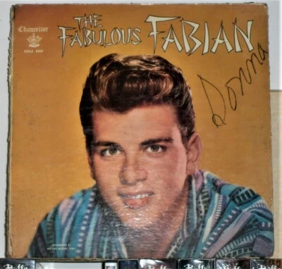 Fabian - The Fabulous Fabian - Original 1959 Vinyl LP Record Album - Image 1 of 3