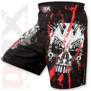 Muay Thai MMA Grappling Shorts Cage Fighter UFC Kick Boxing Short M-L-XL - Picture 1 of 3