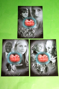 BUFFY THE VAMPIRE SLAYER SEASON 7 PROMO 3 CARD SET B7-1 B7-2 B7-i 2003 Fillion - Picture 1 of 16