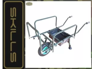 Skills Tackle carp porter barrow fox nash avid adjustable legs with camo bag - Picture 1 of 2