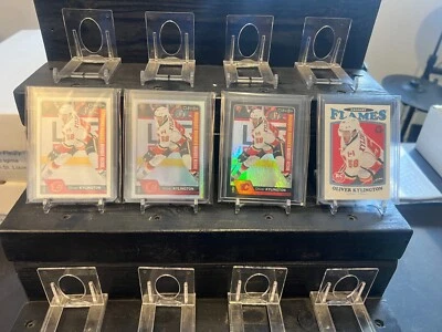 LOT OF 4 2016-17 O-Pee-Chee #560 Oliver Kylington Rookie Black /100 RBW Retro - Image 1 of 4