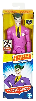 FIGURA DE ACCIÓN THE JOKER (12") (2016) DC JUSTICE LEAGUE (MATTEL) Foto 1 de 2
