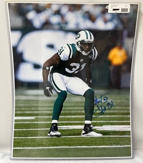 Antonio Cromartie New York Jets 16x20 Signed Protected Poster, AUTHENTIC - Image 1 of 4