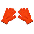 2 Pairs Black+Colours Magic Gloves Kids Boys Girls Children Winter Warm Stretch/