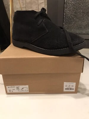 Замшевые кожаные сапоги J Crewcuts для мальчиков K2 большие детские черные - Изображение 1 из 4