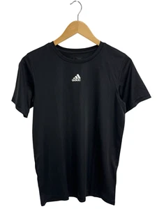 adidas boys jersey Football soccer black short sleeve size L (14/16) years - Picture 1 of 9