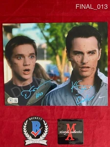 Foto firmata 8x10 Devon Sawa e Kerr Smith destinazione finale Beckett certificato di autenticità - Foto 1 di 3