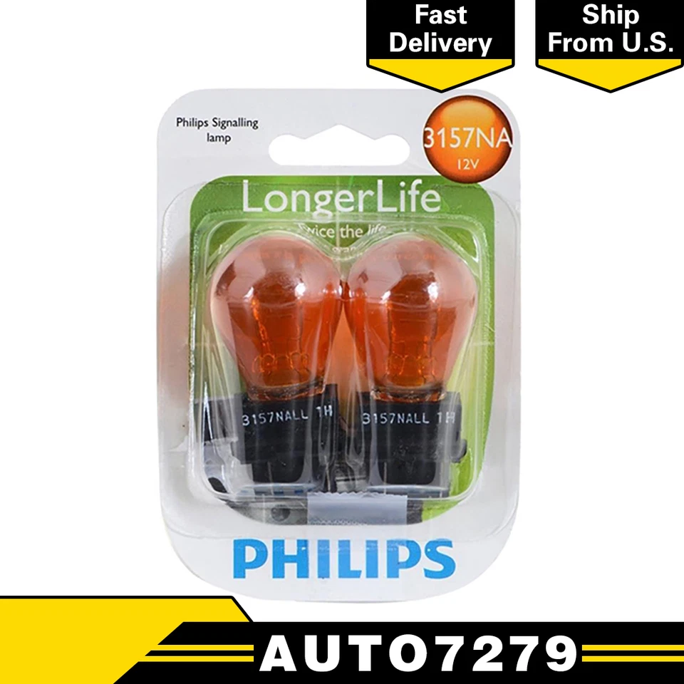 2X Miniaturas LongerLife Bombilla de señal de giro para 87-88 Chrysler Daytona Foto 1 de 4