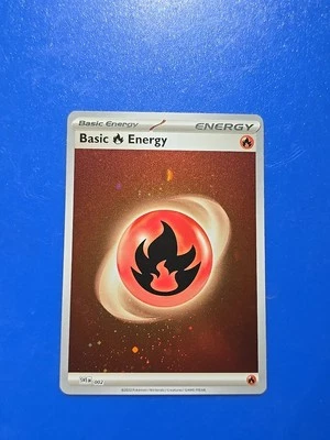 Basic Fire Energy (Cosmos Holo) 002 Sv01: Scarlet & Violet Base Set Holo - Image 1 of 2