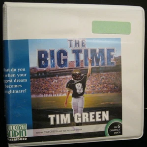 THE BIG TIME BY TIM GREEN AUDIO BOOK 6 CDS 5-1/2 HRS UNABRIDGED EX-LIBRARY - Picture 1 of 4