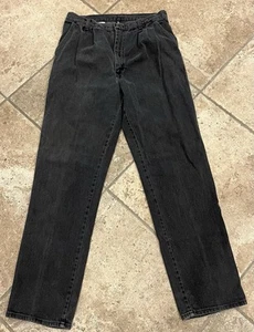 Vintage Wrangler Pleated Front Jeans Men's 33x33 Denim 70BK Cowboy - Picture 1 of 8