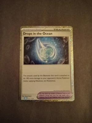 Pokémon TCG 1x Drops in the Ocean 021/034 CLB Classic Collection Blastoise HOLO - Image 1 of 2