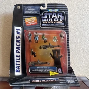 Star Wars: Micro Machines Action Fleet Battle Pack #1 Rebel Alliance Galoob 1995 - Picture 1 of 4
