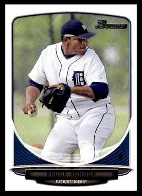 2013  Topps Bowman Bruce Rondon #BP24 Detroit Tigers Prospects MLB Baseball - Image 1 of 2