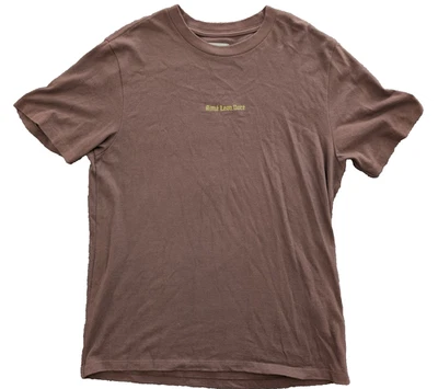 Aime Leon Dore Shirt Mens Brown Medium NYC Designer Crew Neck Made In Canada - image 1 of 4