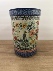 Polish Pottery Kitchen Utensil Holder Unikat 3273 Starzyk Ceramika Artystyczna - Picture 1 of 9