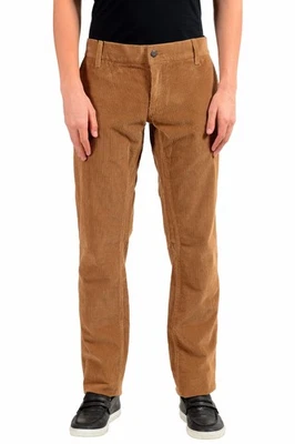 Dolce & Gabbana Men's Brown Corduroy Casual Pants Size 28 30 32 34 36 38 - Image 1 of 4