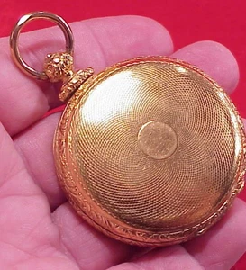 VINTAGE COOPER LIVERPOOL SCHLÜSSELAUFZUG TASCHENUHR 49MM JAGDGEHÄUSE GOLDFILLED TICKT - Bild 1 von 18
